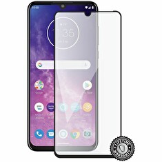 Screenshield MOTOROLA One Zoom XT2010 Tempered Glass protection (full COVER black)