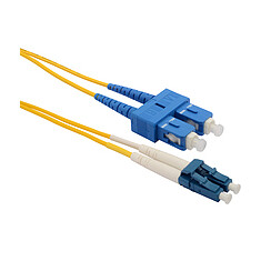 Patch kabel 9/125 LCupc/SCupc SM OS 1m duplex