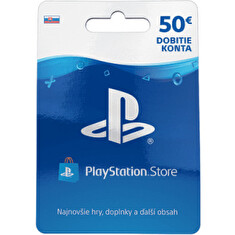 PlayStation Live Cards 50 EUR Hang pro SK PS Store