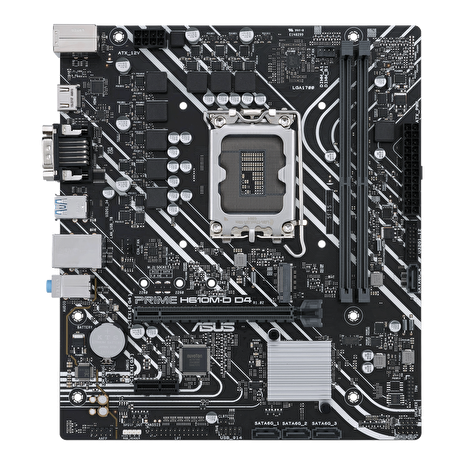 ASUS MB Sc LGA1700 PRIME H610M-D DDR4, Intel H610